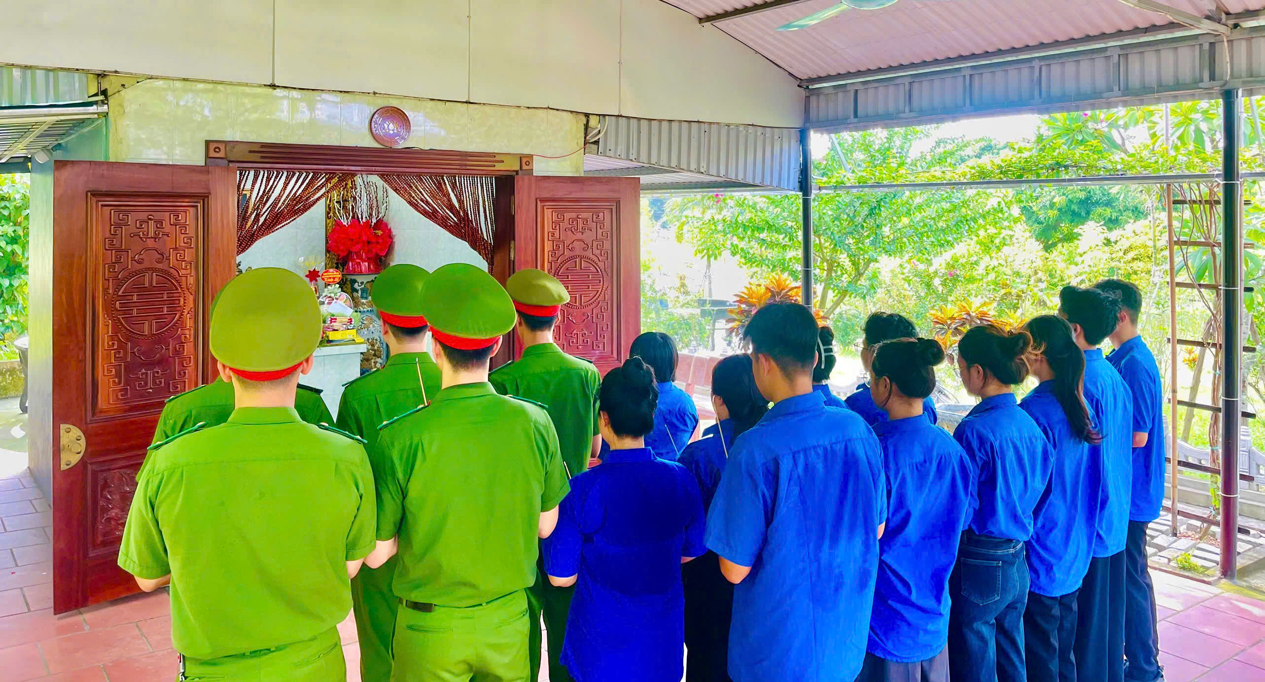 Công an phường Kiến An tổ chức nhiều hoạt động ý nghĩa chào mừng 81 năm Ngày truyền thống Công an nhân dân